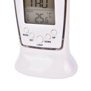Top Digital Backlight LED Display Table Alarm Clock Snooze'Thermometer Calenda3C