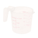 Plastic Angled Measuring Cup with Scales for Small to Large Birds Milk Feeding