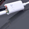 3.5mm Audio headset mic splitter cable adapter for headset earphone phone ON