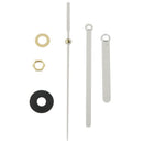 Clock Movement Mechanism with White Hour Minute Red Second Hand DIY Tools Kit M7