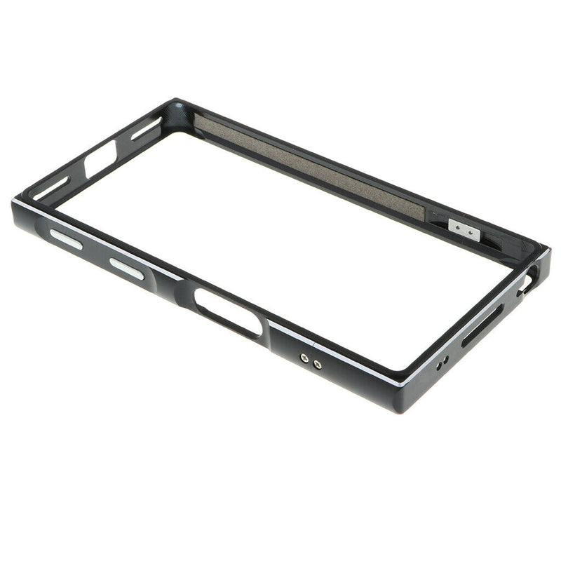 Protective Aluminum Metal Bumper Frame Case Cover for Sony X Compact Black