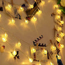 20 LED Globe Lamp String Garlands 2.35m USB Powered Outdoor Christmas Decor