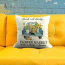 4x 45 X 45cm Modern Trip Print Pillowcase Linen Throw Cushion Decor Covers