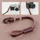 Synthetic Leather Camera Hand Wrist Strap fit for Digital Canon Nikon Sony ILDC