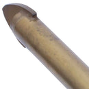 6PCS 4/5/6/8/10 / 12mm Titanium Drill Bit Strawberry Drill Bits Pr Glass Ce