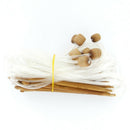 Set 12 Sizes Carbonized Bamboo Afghan Tunisian Crochet Hooks 3.0-10.0mm