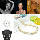 Boho Stylish Beach Sea Shell Pendant Chain Choker Necklace Fashion Jewelry Gift
