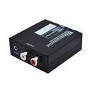 3.5mm Digital Coaxial Toslink Optical to Analog L/R RCA Audio Converter