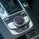 Popular Carbon Fiber Multi-Media Control Knob Trim Fit for Audi A3 S3 8V 2014-19