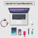 Long-Cz J9 Mini Flip Mobile Phone 0.66 Inch Smallest Cell Phone Wireless Bl