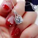 Fashion Crystal Charm Pendant Jewelry Chain Chunky Statement Choker NecklaceA3C