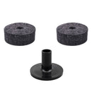 1pc Cymbal Sleeve with Flange Base+2pcs Felt Washers for Drum Set Percussion