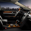 Car Steering Wheel Cover Braided Wheel Handle Ice Silk Set Sponge Car Prote