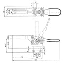 227Kg/500lb Holding Capacity Metal Clamping Clamp Vertical Toggle Clamp tool, Gw