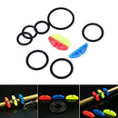 10Set Fishing Rod Easy Secure Hook Keepers Holder Lures Jig Adjustable IU