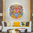 Heart Owl Pendant Pink Tassel Special Shape DIY Diamond Painting Home Decor