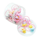 30 Pieces Girls Hair Band Elastic Rubber Bands Ropes Ponytail Holder