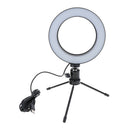 16cm LED Ring Light w/ Tripod Stand for Live Stream /Video/ Makeup /Selfie