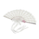 Unique Style White Hand Fan for Outdoor Event /Table Setting/Wall