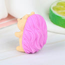 Funny Durable Hedgehog Pencil Eraser School Student Stationery Supplies Gift. JR