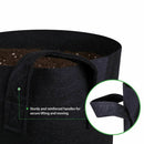 4 Pack Fabric Grow Pots Breathable Planter Bags Gallon Smart bags 30*25cm