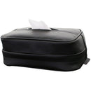 Leather Tissue Box Cover Car Back Seat Headrest Paper Napkin Holder Organiser