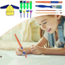 31pcs Painting Kits Sponge Paint Brushes Apron for DIY Early Learning