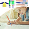 31pcs Painting Kits Sponge Paint Brushes Apron for DIY Early Learning