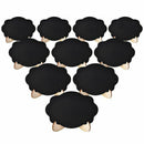 20 Sets Mini Chalkboard Signs Small Blackboard with Wooden Frame Easel for  Y7I1