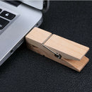 Wooden USB 2.0 Flash Drives Memory Stick Pen Thumb U Disk for Desktops 128G