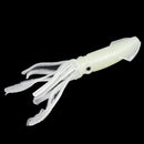 transparent luminous soft squid lure baits 10.5cm/8g bass trolling fishing lur Z