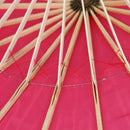 Chinese Oriental Japanese Dance Umbrella Parasol, Red Rose