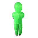 Kids Green Ghost Inflatable Costume Props for Halloween Stage Performance