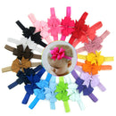 20pcs Cute Kids Ribbon Bowknot Headband Headwear Hair Band Head Accessories