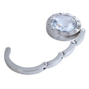 round Foldable purse handbag hanger hook holder T1L8