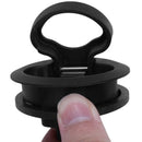 Slam Latch Hatch Round Pull Latch Door for Marine Boat 12-17 mm D8H7