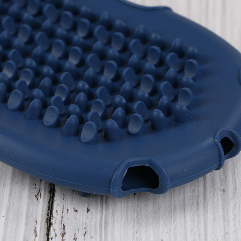 1Pc Silicone massage scrub gloves for peeling body bath brush exfoliating glo 3C