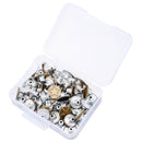 50 Set Jeans Tack Buttons Metal Clothes Accessories Replacement Craft Tool Set