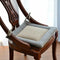 Flax Soft Cotton Cushion Pad Seat Home Car Office Outdoor Dining Gray 45cm