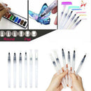 6 X Water Brush Ink Pen color/Calligraphy/Paint Beginner Art Drawing Tool New