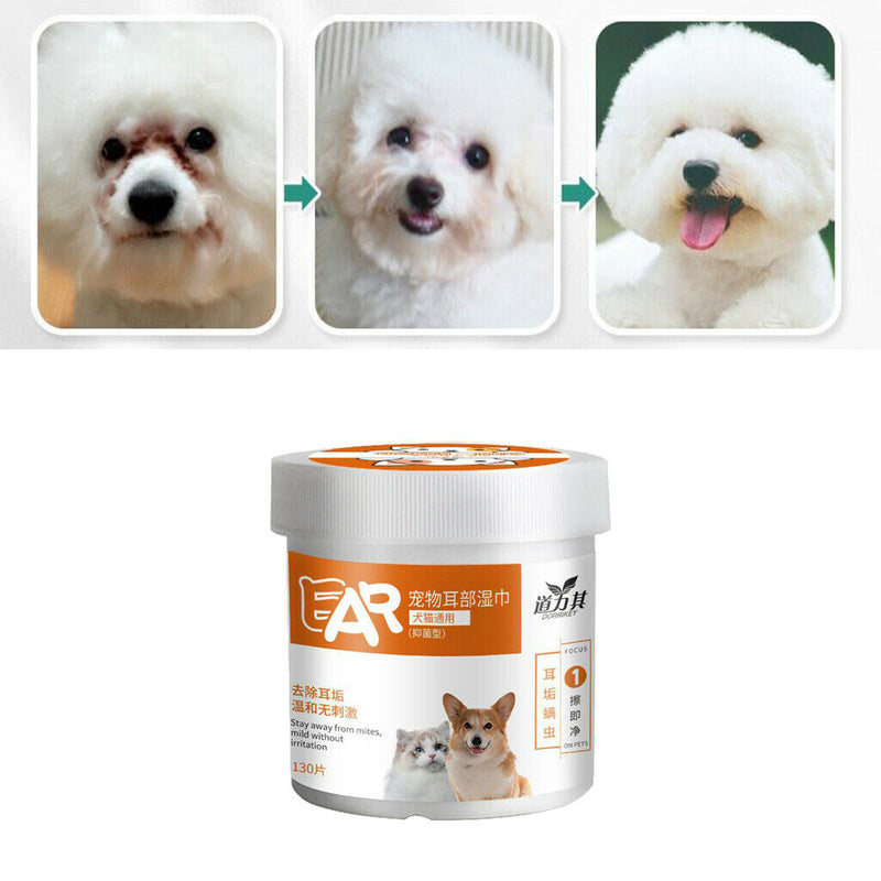Professional Grooming Pads for Dog Cat Eyes Professional Pet Eye Cleaning Wipes