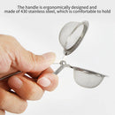 3pcs Loose Leaf Kitchen Home With Handle Snap Ball Easy Clean Tea Strainer