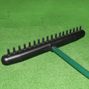 Solid Golf Rake Head Sand Course Bunker Garden Leaves Rake Head Only Club Care