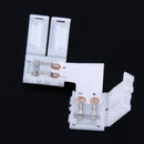 10Pcs LED Strip Connector 2pin 10mm L Shape Splitter No soldering Connector