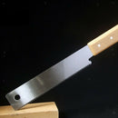 12inch Hand Saws 2 Sided SK5 Tenon w/ Beech Handle for Woodworking Hobby