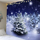 Xmas Art Wall Hanging Tapestry Christmas Decor Backdrop Party Decoration 04
