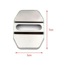 4Pcs Stainless Steel Door Lock Protection Cover Door Lock Lock Cover for Me