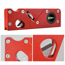 Wood Planer Carpenter Woodworking Tool Edge Polishing Chamfer Plane Tool Red