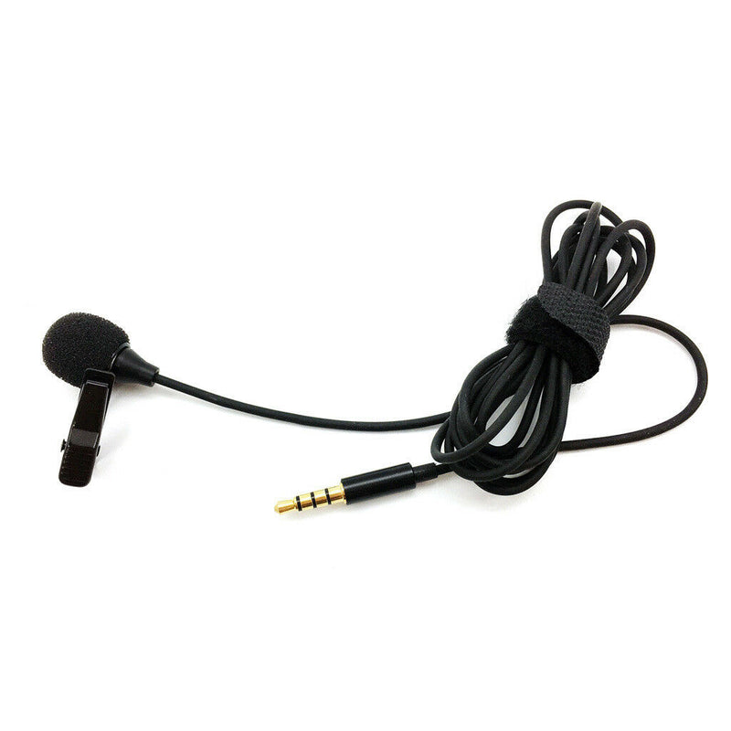 Portable Mini Lapel Lavalier Clip-On Microphone for Speech Lecture Class