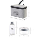 7pcs/set Portable Spice Cruets Seasoning Jar Pouch Camping BBQ Organizer